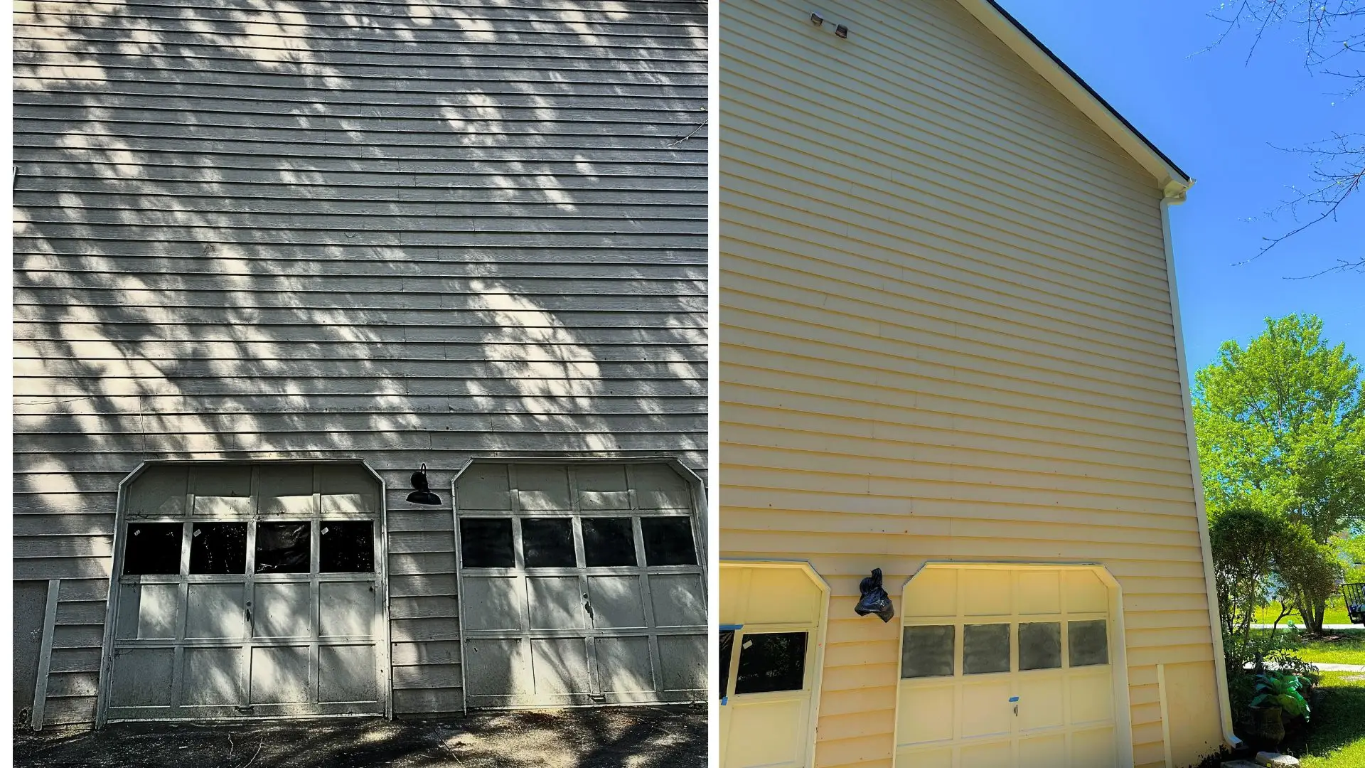 professional siding house wash